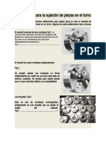 Aditamentos para La Sujeción de Piezas en El Torno