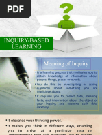 INQUIRY BASED Lesson 1