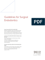 Guidelines Surgical Endodontics