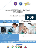 Alur Pemeriksaan Gigi Dan Mulut 2018 Basma Presentasi