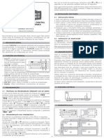 Instalação e configuração do indicador de temperatura digital TLZ10-VV