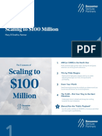 Scaling To $100 Million: Mary D'Onofrio, Partner