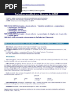Download ABNT resumo by Rute Rodrigues SN52804833 doc pdf