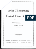 Thompson Easiest Piano Course Part 4