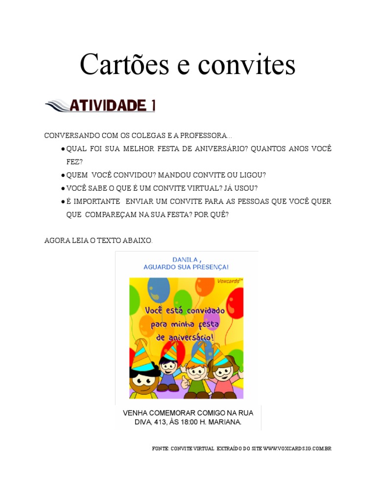Convite Virtual - Gatinha Marie 02