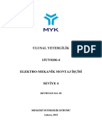 15UY0206-4 Rev 00 Elektro-Mekanik Montaj İşçisi