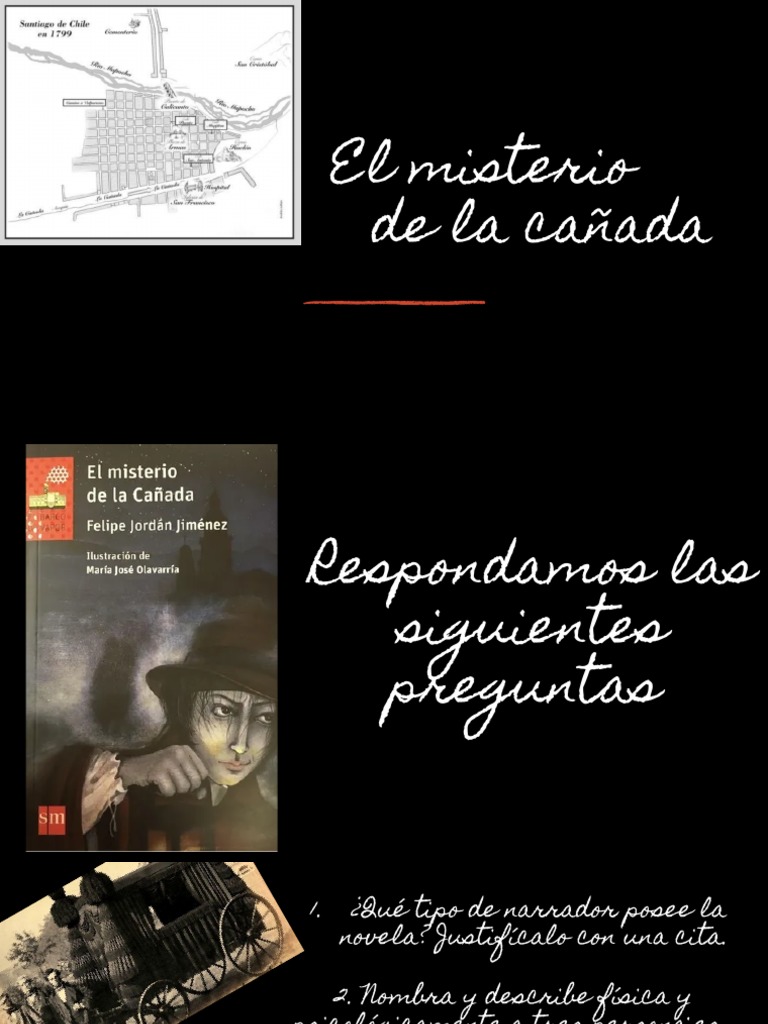 Personajes y análisis de "El misterio de la cañada" | PDF