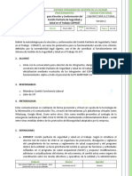 SST-PRC-01 - Procedimiento para Elección y Conformación Del Comité Paritario de Seguridad y Salud en El Trabajo COPASST