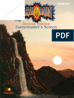 Earthdawn Gamemaster's Screen 2e