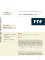 Architected Cellular Materials: Further