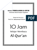 Modul 10 Jam Belajar Membaca Al Quran