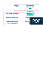 Pmmae Review