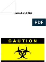 3,  Hazard and Risk