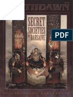 Earthdawn Secret Societies of Barsaive