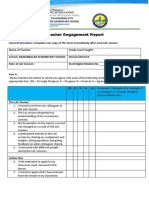 Teacher Engagement Report