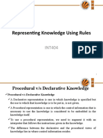 Representing Knowledge Using Rules