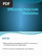 Differential Pulse Code Modulation