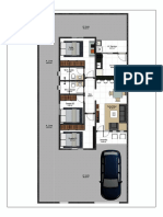 Planta baixa apartamento 95m2