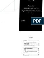 Bruce Fink - Introducción Clínica Al Psicoanalisis Lacaniano