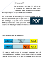 Mac Os - Reparticion de Memoria