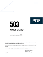 Parts Book: Motor Grader