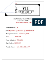 School of Electrical Engineering: EEE2003 - EMEC Lab