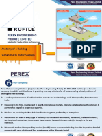 Perex Waterproofing Solutions - Profile