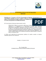 Conversión calificaciones movilidad estudiantes UGR 2009/2010