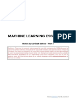 Machine Learning Essentials: Notes by Aniket Sahoo - Part I
