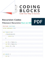 Recursion Codes Long