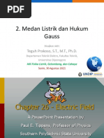 Medan Listrik Dan Hukum Gauss