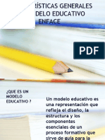 Características del modelo educativo Enface