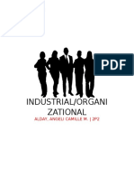 Industrial/Organi Zational Psychology: Alday, Angeli Camille M. - 2P2