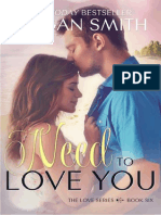 Need to love you (Love #6)- Megan Smith 