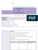 Natural Science Projects Grade: 5 Term: 1 - 4 Due Date: As Per Academic Calendar