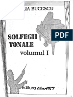 Bucescu Iulia - Solfegii Tonale Vol I