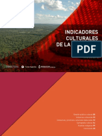 Indicadores Culturales Chaco 2016