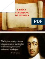 ETHICS ACCORDING TO SPINOZA