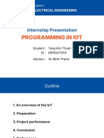 IoT Internship Presentation
