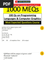 1000 MEQs - Programming & Graphics 100