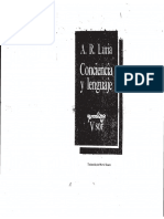 Conciencia y Lenguaje - A. R. Luria