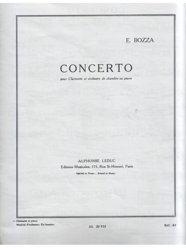 Bozza Concerto PDF