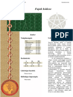 Fajokkodexe (Ismeretlen) Magusrpg