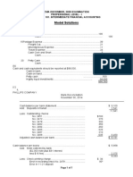 Model Solutions: Cma December, 2020 Examination Professional Level - I Subject: 101. Intermediate Financial Accounting