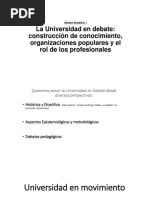 Clase Universidad en Movimiento