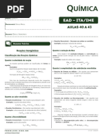 Lista de Quimica Para Fazer
