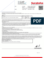 COVID-19 PCR Test Report: Positive