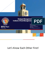 BITS Pilani: Strategic Management Institute of Rural Management, Anand