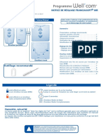 Notice Reglage Moteur Franciasoft Wellcom