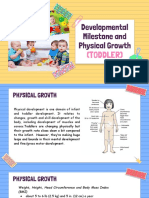 Developmental Milestone and Physical Growth (TODDLER)